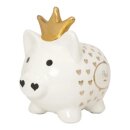 Sparschwein mit Golddruck " Prinz"
