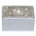 Pailletti Box silber 5,5x10 cm