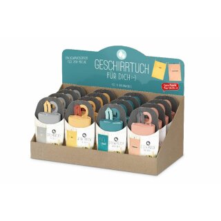 Geschirrtuch Display cosy 4 x 4