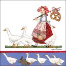 Serviette 33 x 33 cm  3 lagig, 20 Stück pro Packung...