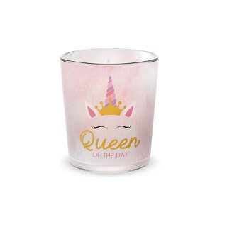 Licht plus Teelicht für Dich " Queen Einhorn "