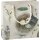 Geschenktasche ( EGGS AND FEATHERS nature ) IHR 18 x 6 x 18 cm