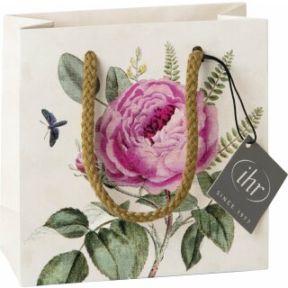 Geschenktasche 14 x 14 x 6 cm IHR ( METTE cream )