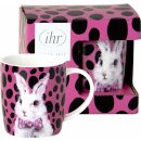 Porzellanbecher IHR " BAD HAIR BUNNY " Ø...