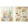 Spültuch 2 / Set, 17 x 19 cm BREAKFAST TIME IHR 70% Zellulose, 30% Baumwolle