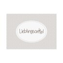 Postkarte Quer  "Lieblingsonkel"