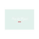 Postkarte Quer " Aus die Maus "