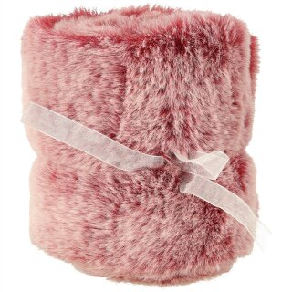 Stoff Band "Zora", L200cm, B10cm, rot-weiß