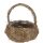 Natur Bügelkorb "Lelle", D20cm, H22cm, natur