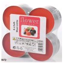 8er Duft Maxi Teelichte, Brenndauer: ~7-8h (Rote...