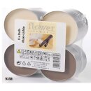 8er Duft Maxi Teelichte, Brenndauer: ~7-8h (Vanille)