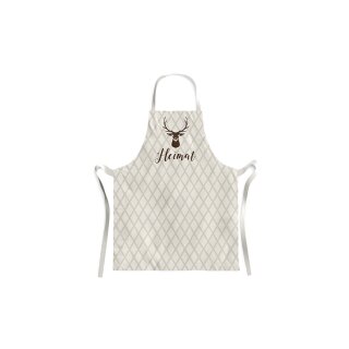 Schürze Baumwolle Maße: 78 cm x 68 cm  Heimat