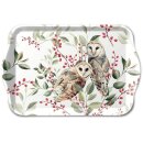 Tablett Melamin 13 x 21 cm,BAM OWL COUPLETE WHITE  AMBIENTE