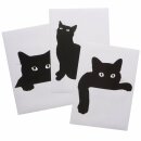 Fensterbild Mauzi, 6 tlg., Katze, Mehrfarbig, Motiv, H...