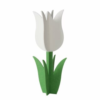 Dekoaufsteller Tulip, Blume, mit Stand, H 82,00 cm, Polyester