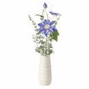 Vase Fiores, Mit Blumenstrau&szlig;, H 48,00 cm, Eisen,...