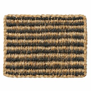 Tischset  Modello, Seegras, Gestreift, Mehrfarbig 40 x 30 cm