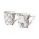 Becher Protea, 2 sort., 300 ml, Mehrfarbig, Floral,...