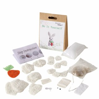 DIY-Bastelset Aniro, Hase, H 15,00 cm, L 11,00 cm
