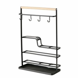 Regal Agneta, H 43,50 cm, B 12,00 cm, Eisen, Pulverbeschichtet