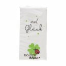Taschent&uuml;cher Gl&uuml;ck, H 2,20 cm, Mehrfarbig,...