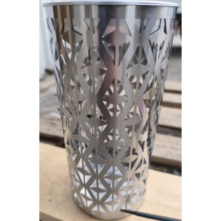 Solar LED-Edelstahllampe