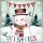 Serviette 33 x 33 cm  3 lagig, 20 St&uuml;ck pro Packung " Winter wishes FSC Mix"AMBIENTE