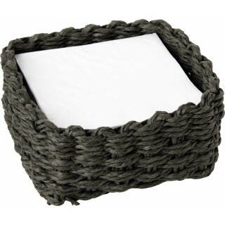 PAPER NAPKIN HOLDER braun Cocktail  Servietten