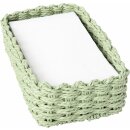PAPER NAPKIN HOLDER light green  Buffet Servietten