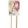 Backutensilien - Set 1 Backl&ouml;ffel aus Buchenholz: H&ouml;he 33 cm, 1 Spatel aus Buchenholz und Silikon: H&ouml;he 33 cm