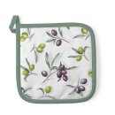 Topflappen 20 x 20 cm (  Delicous Olives  )  AMBIENTE...