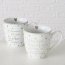 Jumbobecher Zuhause, 2 sort., 480 ml,...