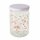 Vorratsglas Emily, 2 sort., 500 ml, H 13,00 cm, D 9,00 cm, Eisen, Glas lackiert, PVC