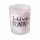 Windlicht , 2 sort., Thekendisplay, Rund, H 8,00 cm, Glas lackiert