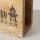 Serviettenhalter BBQ, Mango (Mangifera indica L.), Nein, Spruch/Text, Einfarbig, Natur