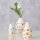 Vase Fruits, 3 tlg., Set 3, H 7,50-12,00 cm, Steingut, Glanz, Mehrfarbig, Motiv, Rundumdruck