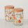 Vorratsglas Fruits, 2 sort., 500 ml, H 12,80 cm, D 8,50 cm, Eisen, Glas lackiert, PVC