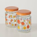 Vorratsglas Fruits, 2 sort., 240 ml, H 9,30 cm, D 7,00...