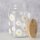 Vorratsglas Daisy, 890 ml, H 14,00 cm, D 10,00 cm, Bambus (Phyllostachys edulis), Glas lackiert, Silikon