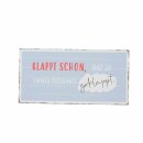 Schild Motivation, 3 sort., Text, B 40,00 cm, L 0,30 cm, H 20,00 cm