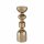 Kerzenleuchter Glory, Organisch, H 21,00 cm, Eisen, Gold