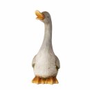 Figur Ganso, Gans, H 38,00 cm, Grau, Magnesia