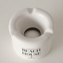 Sturmaschenbecher Nautic, Freistehend, Tisch,D 10 cm  H 7,50 cm, Steingut, Lasiert, Bedruckt