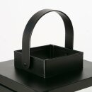 Laterne , Quadrat, Outdoor, H 18,50 cm, B 12,00 cm