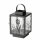 Laterne , Quadrat, Outdoor, H 18,50 cm, B 12,00 cm