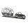 Dekoaufsteller Camper, Fahrzeug, mit Stand L 38 B 6,5 cm H 13,50 cm, Eisen