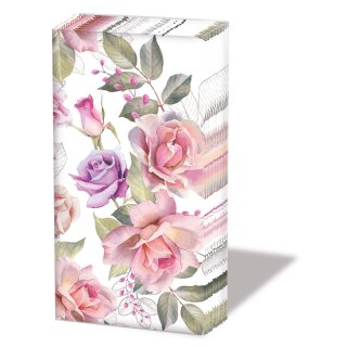 Taschentücher  21,5x21,5cm 10 Stück(  Josephine ) , AMBIENTE