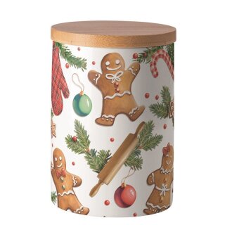Vorratsdose Gingerbread Cookies 10x13,5cm Ambiente