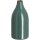 Metall Vase "Agna", D7,5cm, H12cm, außen glanz emailliert, oliv