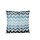 "Schwarz/weiß/grau gestreiftes Kissen, mit
Reissverschluss, 100% Polyester, ca. 40 x 40 cm, ca. 280 g Füllgewicht"